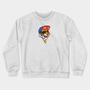 Skater Tiger Crewneck Sweatshirt